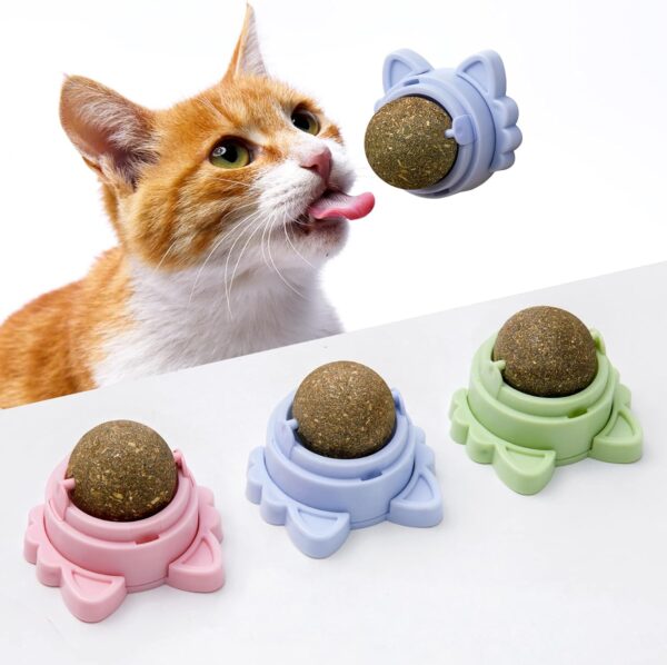 Catnip Wall Ball Cat Toy - Image 2