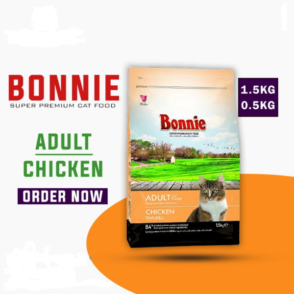Bonnie Adult Cat Food - Chicken - Image 2