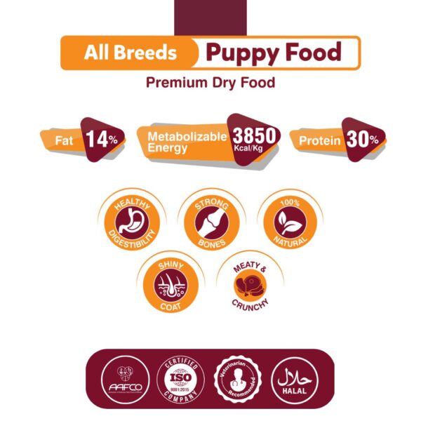 Puppy Paw Puppy Food 3KG - Image 2