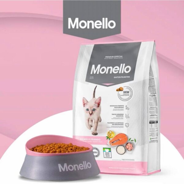 MONELLO KITTEN FOOD SALMON AND CHICKEN – 1 KG - Image 2